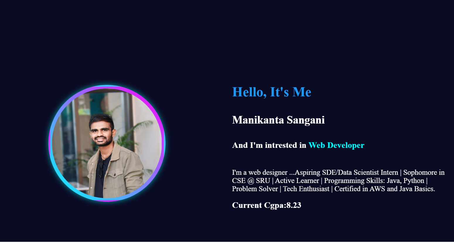 Portfolio Website